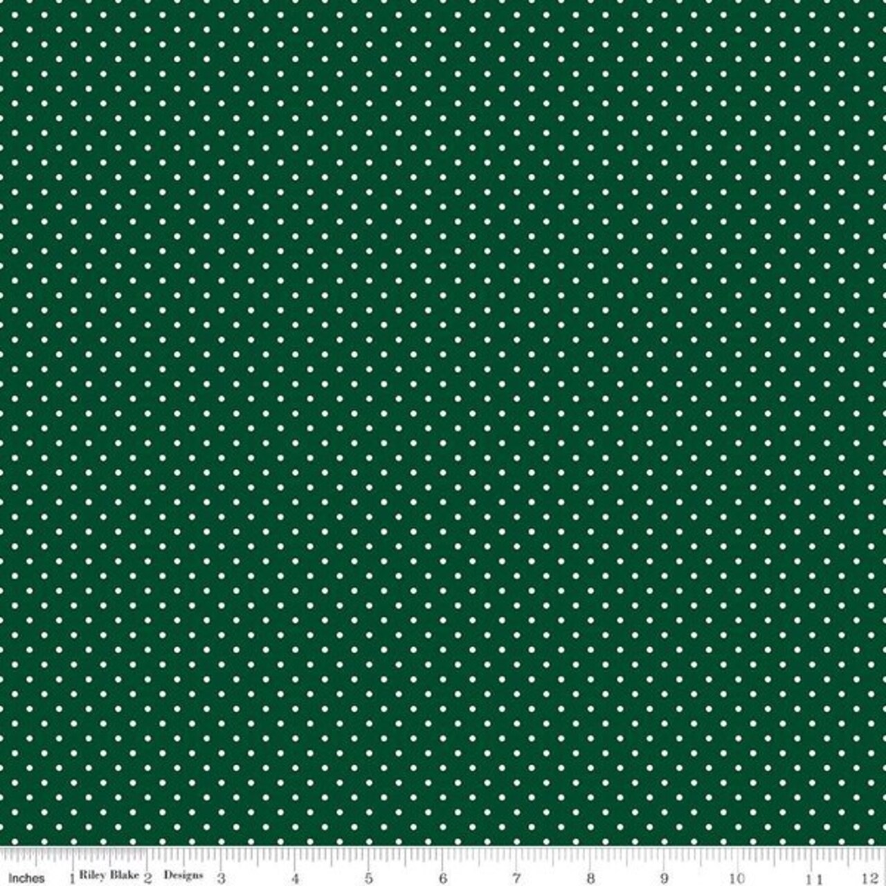 Swiss Dot in Christmas Green (c670-christmas) | Swiss Dot | Riley Blake Designs | Riley Blake